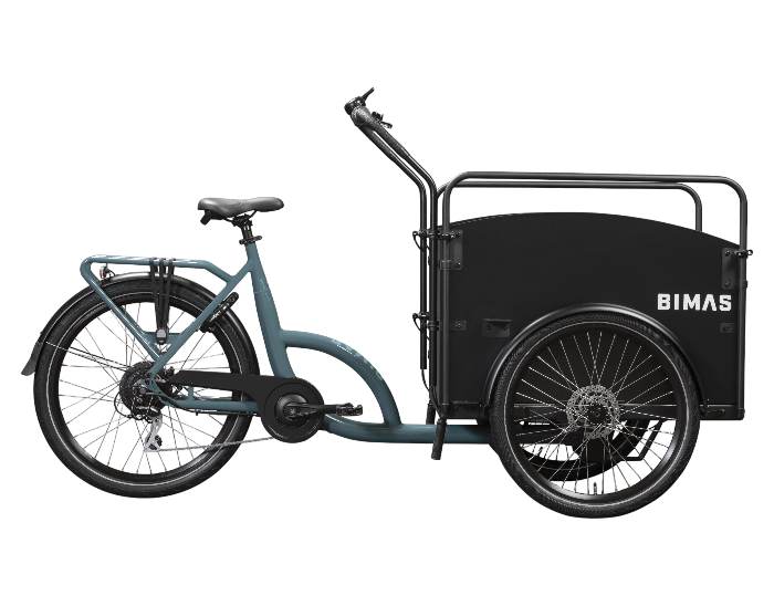 Bimas Performance Blue Elektrische bakfiets