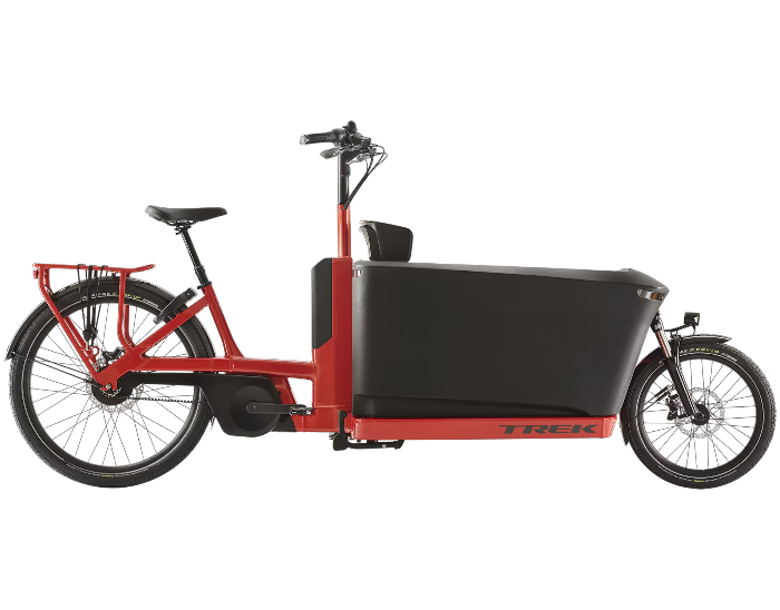 Trek Fetch+ 4 bakfiets Rood